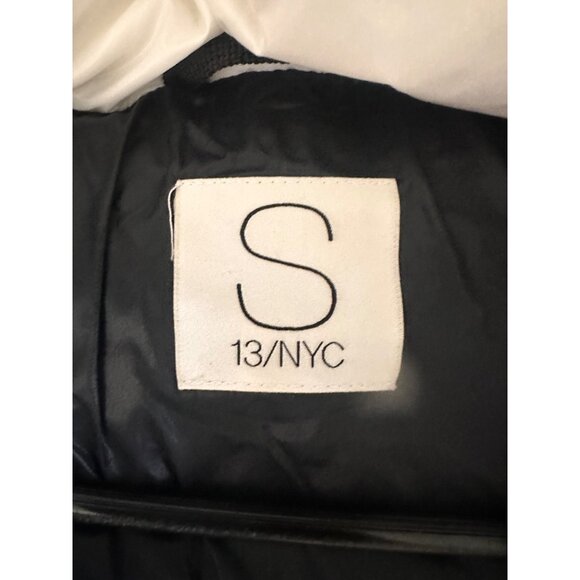 SAM S 13/NYC Freedom Quilted Down Vest Womens Size Large White Snowboard Winter - Picture 4 of 16